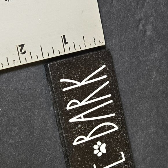 Dog Lovers Hanging Wall Sign & Magnet Set "I Work Like A Dog" & "Live Love Bark" - Picture 6 of 7